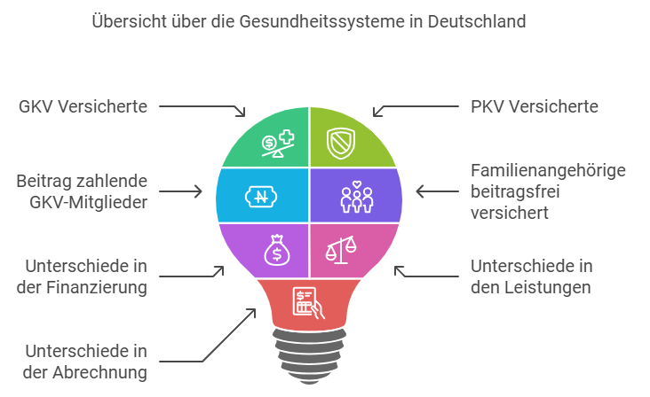 Übersicht über die Gesundheitssysteme in Deutschland