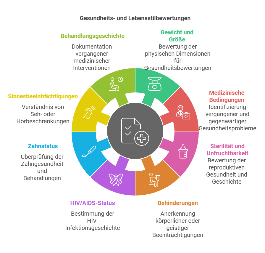 Gesundheits- und Lebensstilbewertungen