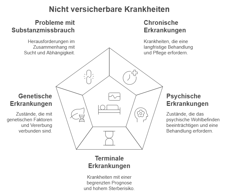 Nicht versicherbare Krankheiten