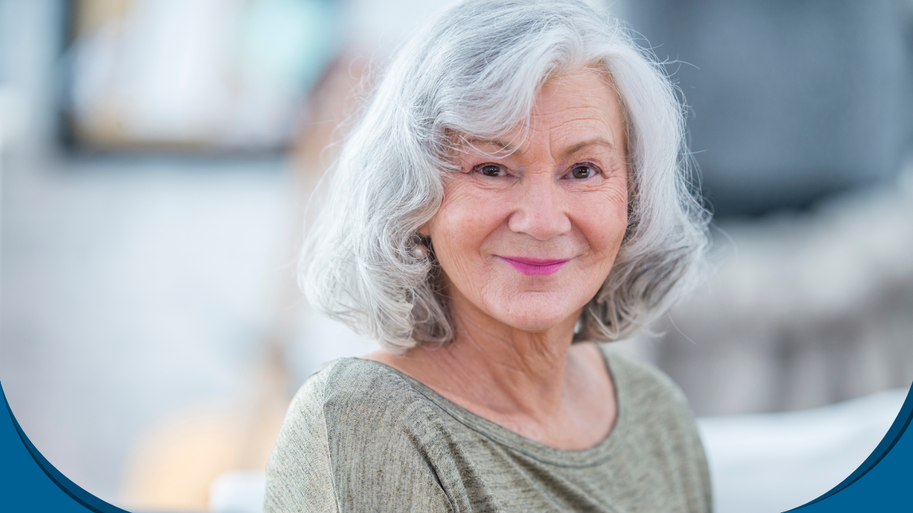 Grandma smilling