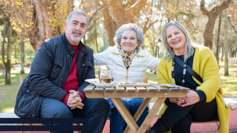 people in the park