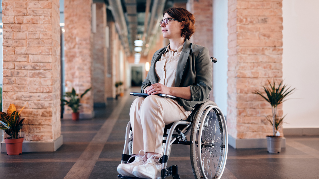 woman with disability